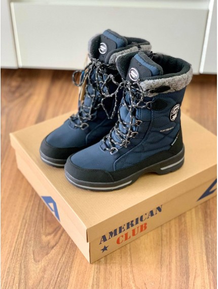 ДИТЯЧІ ЗИМОВІ ТЕРМО ЧОБОТИ AMERICAN SOFTSHELL & TRIPLETEX NAVY DODO ДИТЯЧІ ЗИМОВІ ТЕРМО ЧОБОТИ AMERICAN SOFTSHELL & TRIPLETEX NAVY DODO