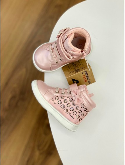 ДИТЯЧІ ЧЕРЕВИКИ AMERICAN CLUB PINK BEAUTY