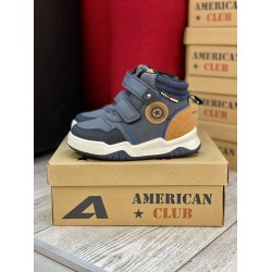 ДИТЯЧІ ЧЕРЕВИКИ AMERICAN CLUB НА ФЛІСІ ДЛЯ ХЛОПЧИКА