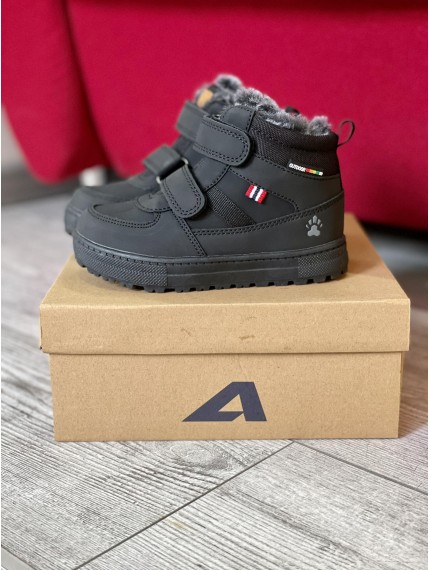 ДИТЯЧІ ЧЕРЕВИКИ AMERICAN CLUB DARK WOOLFY