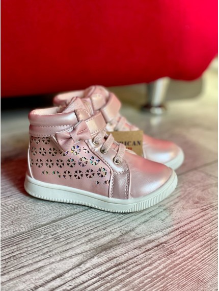 ДИТЯЧІ ЧЕРЕВИКИ AMERICAN CLUB PINK BEAUTY