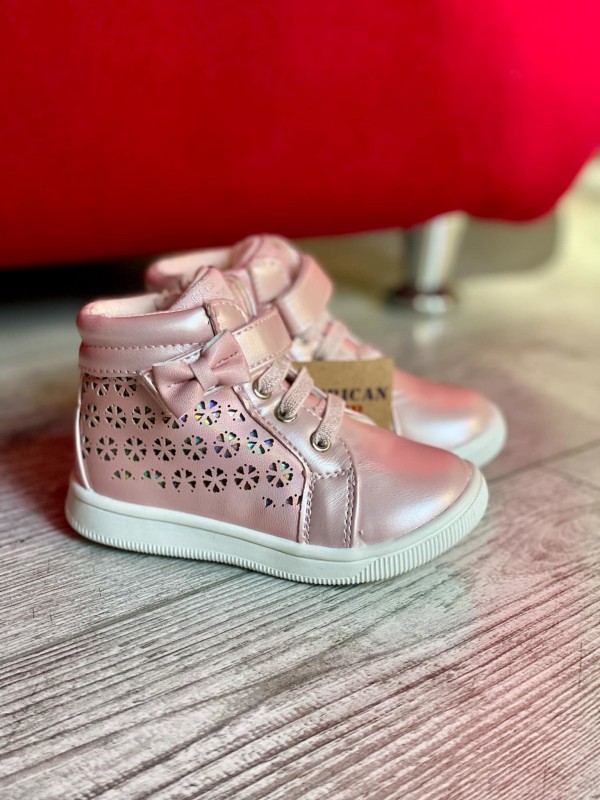 ДИТЯЧІ ЧЕРЕВИКИ AMERICAN CLUB PINK BEAUTY