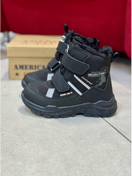 ДИТЯЧІ ЗИМОВІ ТЕРМО ЧОБОТИ AMERICAN SOFTSHELL & TRIPLETEX BLACK DAKS ДИТЯЧІ ЗИМОВІ ТЕРМО ЧОБОТИ AMERICAN SOFTSHELL & TRIPLETEX BLACK DAKS