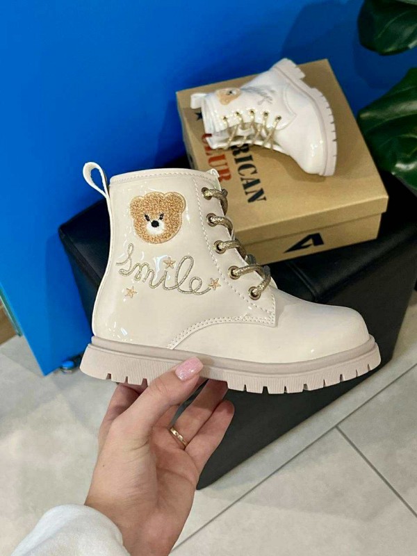 ДИТЯЧІ ЧЕРЕВИКИ AMERICAN CLUB BEIGE BEAR
