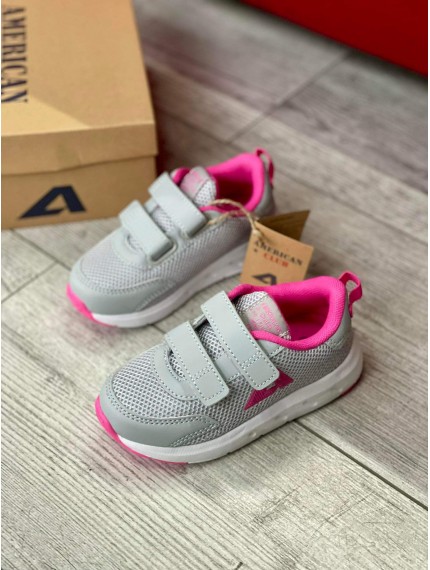 ДИТЯЧІ КРОСІВКИ AMERICAN CLUB GREY KOKO