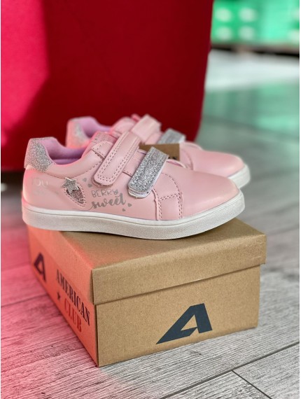ДИТЯЧІ КРОСІВКИ AMERICAN CLUB PINK BERRY