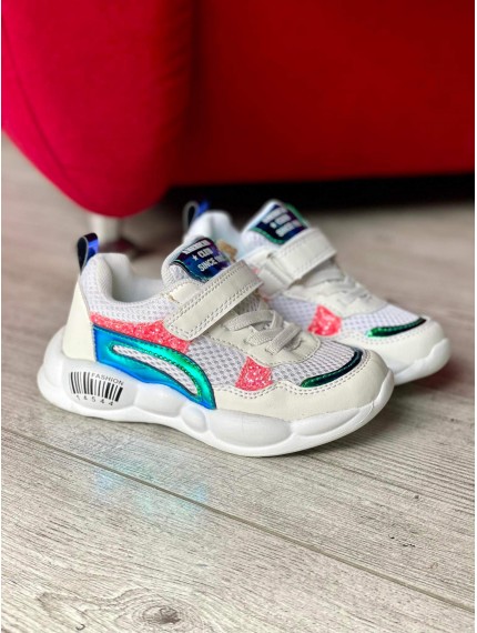 ДИТЯЧІ КРОСІВКИ AMERICAN CLUB WHITE SHEKY