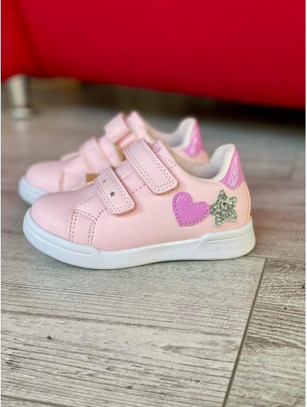 ДИТЯЧІ КРОСІВКИ AMERICAN CLUB PINK LOVE