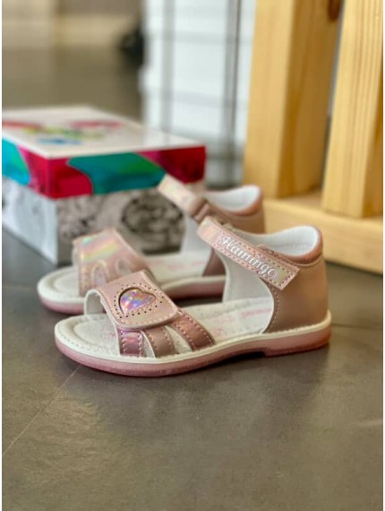 ДИТЯЧІ БОСОНІЖКИ FLAMINGO PINK HEART