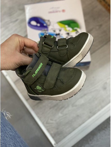 ДИТЯЧІ ЧЕРЕВИКИ FLAMINGO GREEN ARON ДИТЯЧІ ЧЕРЕВИКИ FLAMINGO GREEN ARON