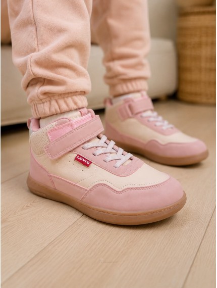 ДИТЯЧІ КРОСІВКИ LEVI'S BAREFOOT ВИСОКІ ДЛЯ ДІВЧИНКИ ДИТЯЧІ КРОСІВКИ LEVI'S BAREFOOT ВИСОКІ ДЛЯ ДІВЧИНКИ