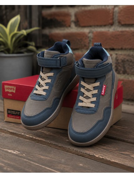 ДИТЯЧІ КРОСІВКИ LEVI'S BAREFOOT ВИСОКІ ДЛЯ ХЛОПЧИКА ДИТЯЧІ КРОСІВКИ LEVI'S BAREFOOT ВИСОКІ ДЛЯ ХЛОПЧИКА