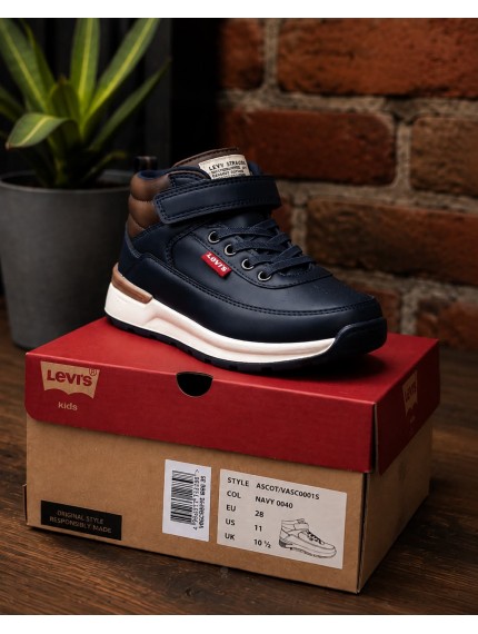 ДИТЯЧІ КРОСІВКИ LEVI'S ВИСОКІ ДЛЯ ХЛОПЧИКА ДИТЯЧІ КРОСІВКИ LEVI'S ВИСОКІ ДЛЯ ХЛОПЧИКА