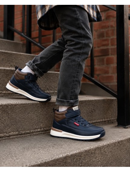 ДИТЯЧІ КРОСІВКИ LEVI'S ВИСОКІ ДЛЯ ХЛОПЧИКА ДИТЯЧІ КРОСІВКИ LEVI'S ВИСОКІ ДЛЯ ХЛОПЧИКА