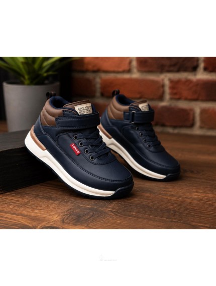 ДИТЯЧІ КРОСІВКИ LEVI'S ВИСОКІ ДЛЯ ХЛОПЧИКА ДИТЯЧІ КРОСІВКИ LEVI'S ВИСОКІ ДЛЯ ХЛОПЧИКА