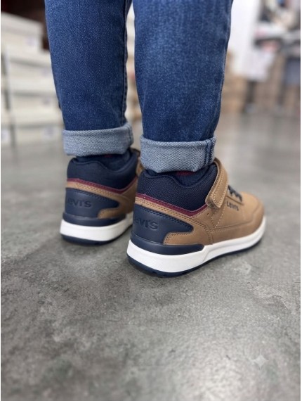 ДИТЯЧІ КРОСІВКИ LEVI'S ВИСОКІ ДЛЯ ХЛОПЧИКА ДИТЯЧІ КРОСІВКИ LEVI'S ВИСОКІ ДЛЯ ХЛОПЧИКА