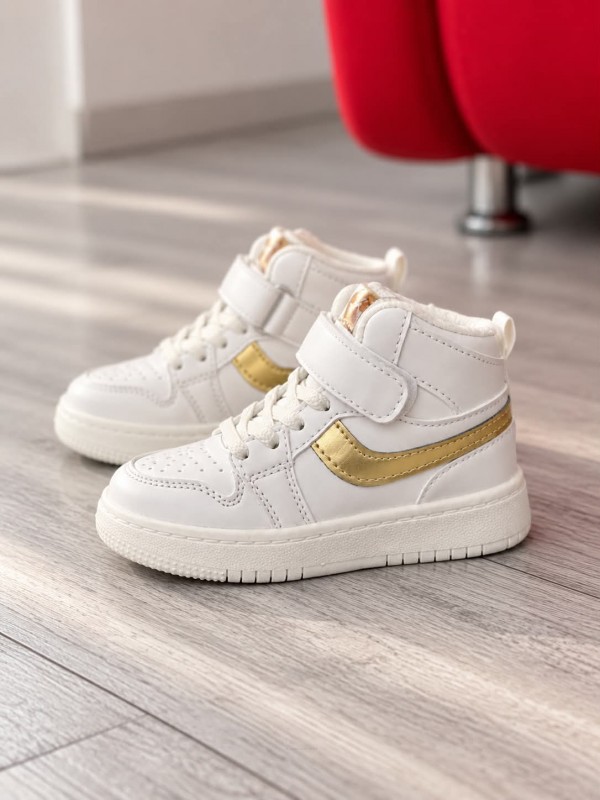 ДИТЯЧІ КРОСІВКИ ВИСОКІ НА ФЛІСІ УНІВЕРСАЛЬНІ