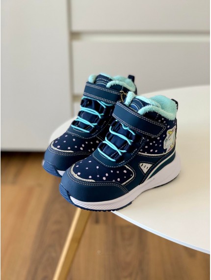 ДИТЯЧІ ЗИМОВІ ТЕРМО ЧОБОТИ AMERICAN SOFTSHELL & TRIPLETEX MINI BLUE PONY ДИТЯЧІ ЗИМОВІ ТЕРМО ЧОБОТИ AMERICAN SOFTSHELL & TRIPLETEX MINI BLUE PONY