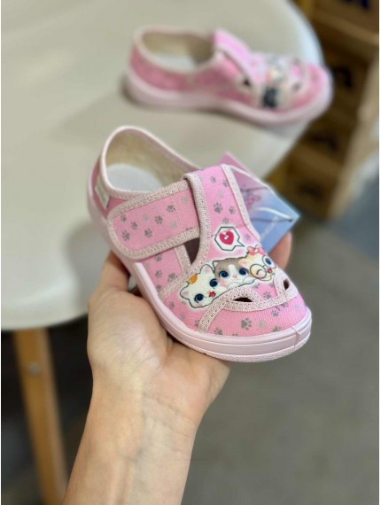 ДИТЯЧІ ТАПОЧКИ WALDI PINK CATTY ДИТЯЧІ ТАПОЧКИ WALDI PINK CATTY