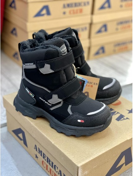 ДИТЯЧІ ЗИМОВІ ТЕРМО ЧОБОТИ AMERICAN SOFTSHELL & TRIPLETEX MIDI BLACK XARY ДИТЯЧІ ЗИМОВІ ТЕРМО ЧОБОТИ AMERICAN SOFTSHELL & TRIPLETEX MIDI BLACK XARY